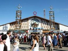 Oktoberfest Festzelt Bräurosl,  Pschorrbräu-Festhalle: Reservierung, alle Informationen zum Zelt auf der Wiesn