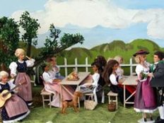 Barbie wird für die Wiesn ausstaffiert