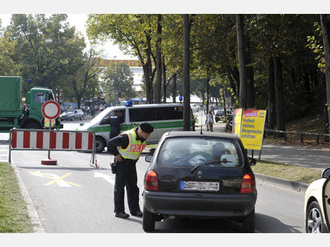 Mit einem Sicherheitsring sch&uuml;tzt die Polizei das Oktoberfest.