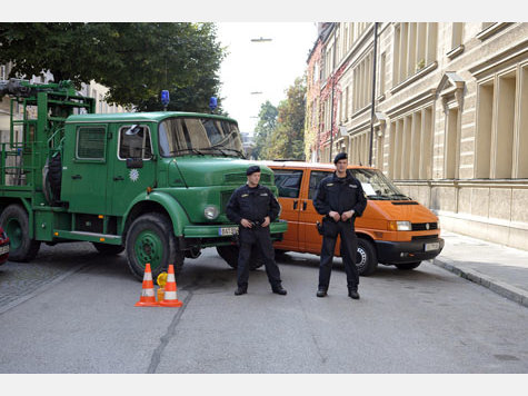 Mit einem Sicherheitsring sch&uuml;tzt die Polizei das Oktoberfest.