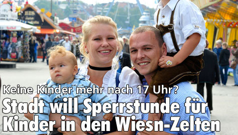 Wiesn-Zelte: Stadt will Kinder-Sperrstunde auf Oktoberfest um 17 Uhr