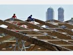 Auf'baut wird: Die Theresienwiese als Baustelle