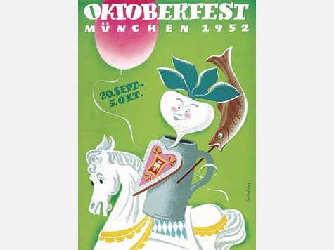 Plakate Oktoberfest seit 1952
