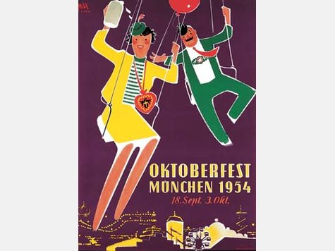 Plakate Oktoberfest seit 1952