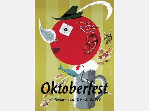Plakate Oktoberfest seit 1952