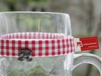 Wiesn-Trend: "...mei Maß!"-Bandl mit eingenähtem Logoetikett für Ihr Unternehmen zum Oktoberfest