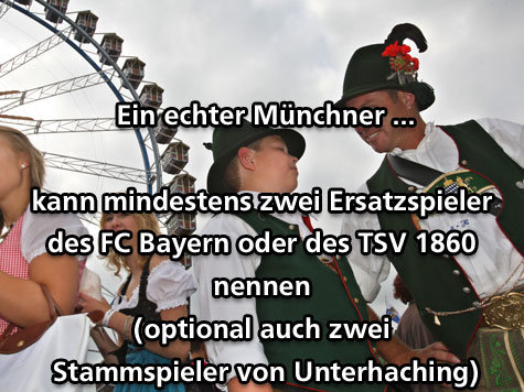 M&uuml;nchner Einheimischentest