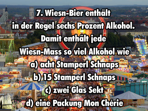 Wiesn R&auml;tsel Oktoberfest
