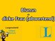 Bairisch &Uuml;bersetzung W&ouml;rterbuch