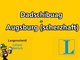Bairisch &Uuml;bersetzung W&ouml;rterbuch