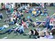 Oktoberfest Besucher schlafen