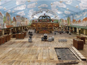 Oktoberfest Wiesn Abbau