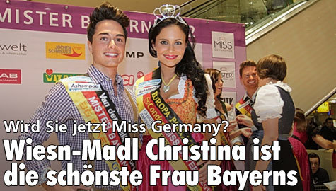 Miss Bayern 2012: Wiesn-Madl Christina Trost gewinnt