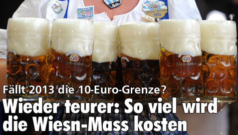Oktoberfest: Toni Roiderer: Wiesn-Mass kostet bis zu 9,50 Euro