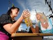 Wiesn-Biergärten werden überdacht